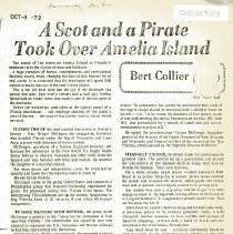 A Scot and a Pirate took over Amelia Island