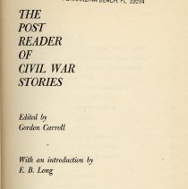 The post reader of Civil War stories