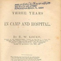 Three Years in Camp and Hospital