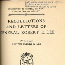 Recollections and Letters of Robert E. Lee