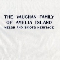 The Vaughan Family of Amelia Island