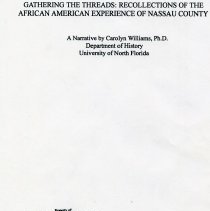 Gathering the threads