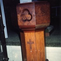 Baptismal font of Epiphany Chapel