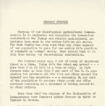 Bicentennial Agricultural Comemoration