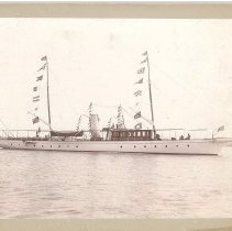 Yacht in Fernandina Harbor