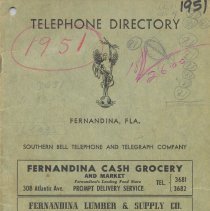 Telephone Directory 1951