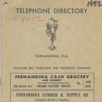 Telephone Directory 1952
