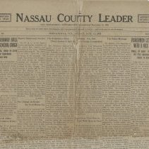 Nassau County Leader.  Aug. 12, 1921