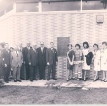 Marine Welcome Center dedication January 1963