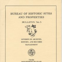 Bureau of Historic Sites and Properties No. 5