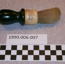 Top of Shaving Brush.