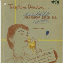 1958 Telephone Directory