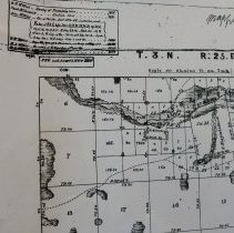 Town 3 N Range 25 E, 1851