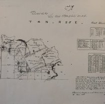 Town 4 N Range 25 E, 1851