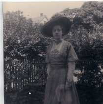 Alma Morse Partridge unsmiling