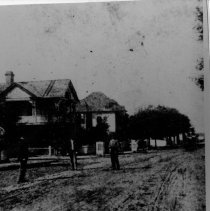 Southwest view from Centre and Sixth