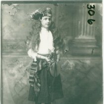 Ruth Morse in Piratess Costume