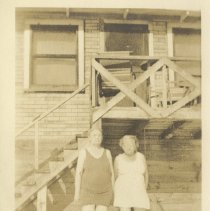 Two women on the beach