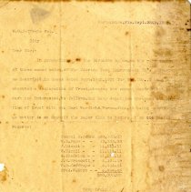 Letter from W. O. Jeffreys