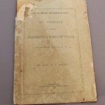 An address by the Hon. D. L. Yulee