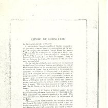 Copy a 1912 report on General Henry Lee