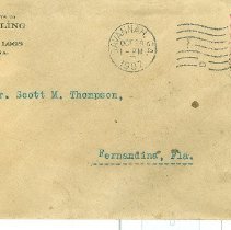 Carl Teerling letter to Scott Thompson Envelope