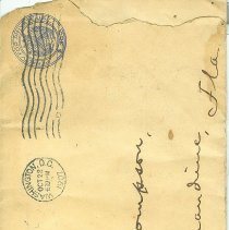 Envelope from H. Taylor to Lewis G. Thompson