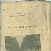 U of FL Ag Bulletin 191, Growing Pecans in FL