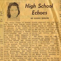 High School Echoes...