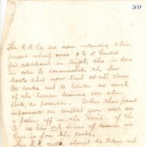 Part of letter by S.D. Swann re competing for cargo handling. undated