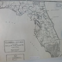 Map of the New Governments of E & W Florida
