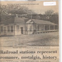 Article on restored Fla Railroad depots, Times-Union & Journal p1