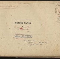 Fire Record.  Statistics of Fires.  Daily Report of Fires in Fernandina, Fl