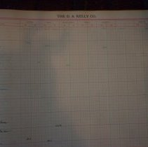 DA Kelly Cash Journal Sample Right Page