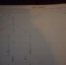 DA Kelly Co Cash Journal Sample Page