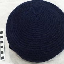 1940's Black Beret Hat