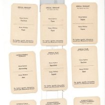 Lasserre signal cards