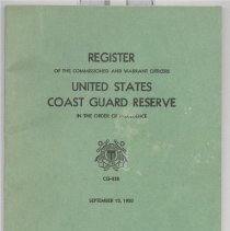 Lasserre USCG Officer Register
