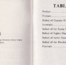 2 pages, Ballads of The Dorion Dig