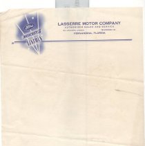 Lasserre Ford Dealer letterhead