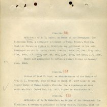 Item No. 101, 102 & 103