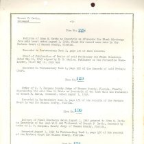 Item 128, 129, 130, and 131