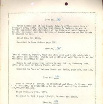 Item 86, 87, 88, and 89