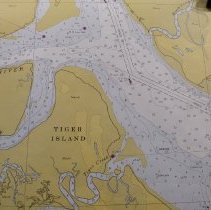1969 Nautical Chart Cumberland Sound GA, Fernandina Fl