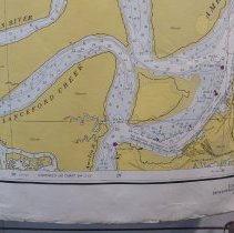 1969 Nautical Chart Cumberland Sound GA, Fernandina Fl