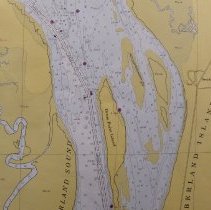 1969 Nautical Chart Cumberland Sound GA, Fernandina Fl