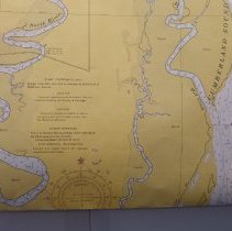 1969 Nautical Chart Cumberland Sound GA, Fernandina Fl