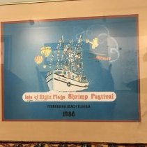 1986 Shrimp Festival Poster