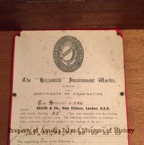 Certificate of Examination