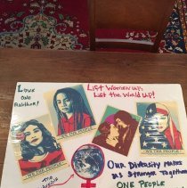 Women's March placard